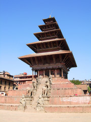 Tempel in Bhaktapur, Nepal