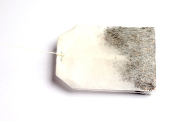 Tea bag isolated