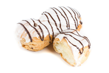 Cream eclairs