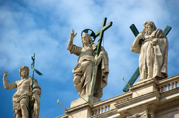 Fototapeta na wymiar Jesus statue