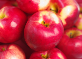 Fototapeta na wymiar red apples.background