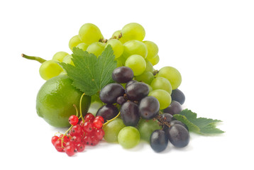 Grapes and lime