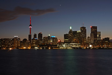 Fototapeta premium Toronto view at night
