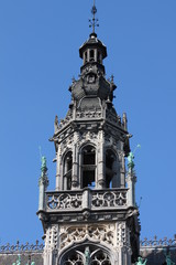 Turm des Stadtmuseums in Brüssel