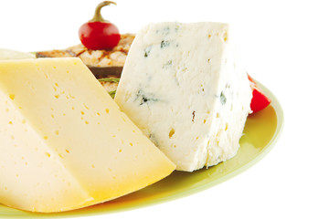 roast salmon and soft cheeses