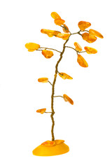 Naklejka na ściany i meble amber tree