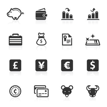Business & Finance Icons- minimo series