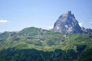 Fototapeta na wymiar Pic du Midi d'Ossau