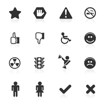 Signs & Symbols Icons - minimo series