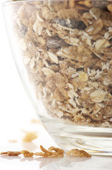 Muesli close-up
