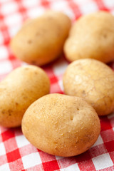 fresh potatoes