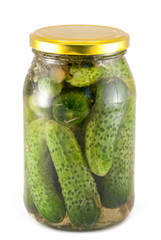 Pickled cucumbers