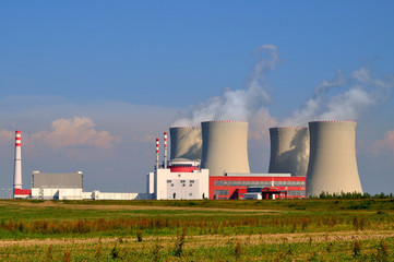 Fototapeta na wymiar Elektrownia jądrowa