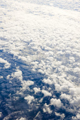 clouds - view from plane