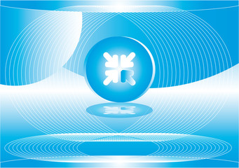 Blue Background Abstract © Francesco Congedo