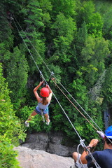 Traversée en torolienne.