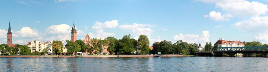Naklejka premium Panorama starego miasta Köpenick