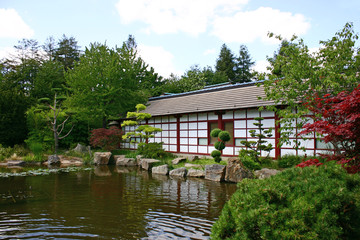 Obraz premium jardin japonais