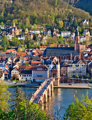 Heidelberg at spring, Germany