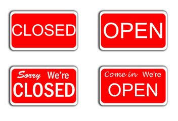 Open/Closed Signs