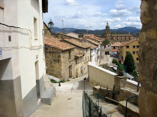Rubielos de Mora village Teruel Aragon