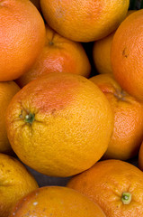 Orangen auf dem Wochenmarkt