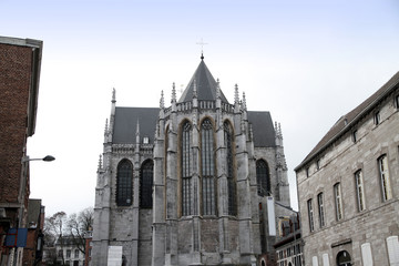 Fototapeta na wymiar Saint Martin Collegiate church Liege Wallonia Belgium Europe