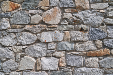 Stone wall detail