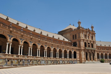 Obraz premium Plaza de Espana, Seville, Spain