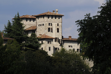 Fototapeta na wymiar Zamek Cassacco - Friuli-Wenecja Julijska