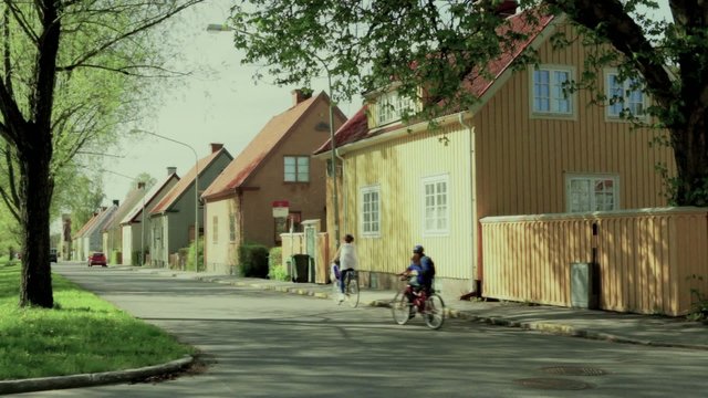 Street in old suburb