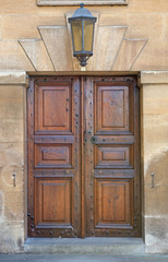 Wooden door, Oxford