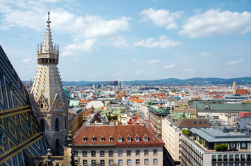 Fototapeta na wymiar View of Vienna