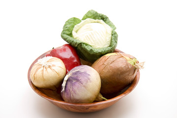 Fototapeta premium Dekoration Gemüse