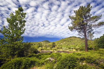 Obraz premium Valle de Iruelas en la Sierra de Gredos