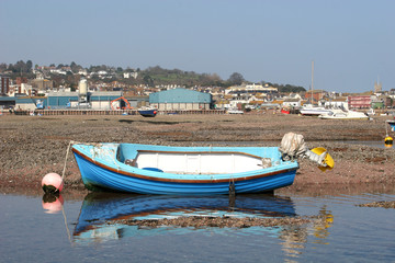 boat on River Teign