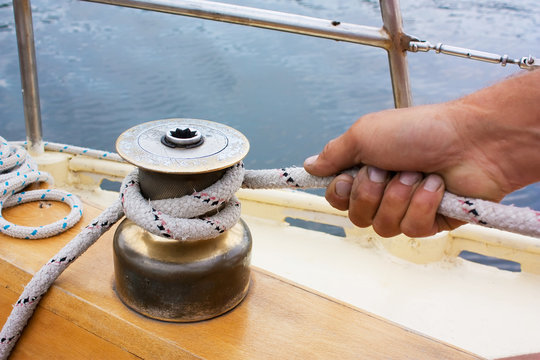 items of equipment for yacht
