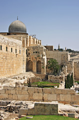 Al-Aqsa Mosque in Old City of Jerusalem, Israel