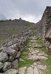 Fototapeta na wymiar Machu Picchu - The Lost City of the Incas in Peru.