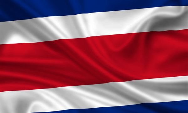Flag of Costa Rica Fahne Flagge