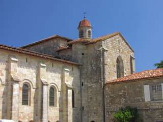 Fototapeta na wymiar Kościół Moirax; Doliny Lot et Garonne, Aquitaine