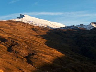El Veleta en otoño