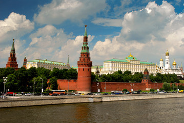 Face au Kremlin - obrazy, fototapety, plakaty