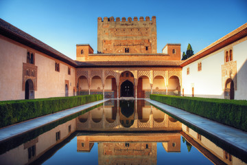 Naklejka premium Alhambra palace, Granada, Spain