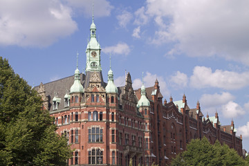 Lagergebäude in der Hamburger Speicherstadt