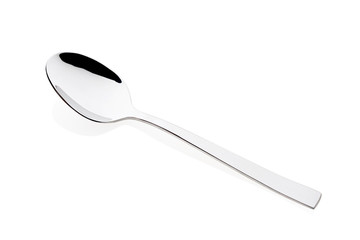 Spoon on white