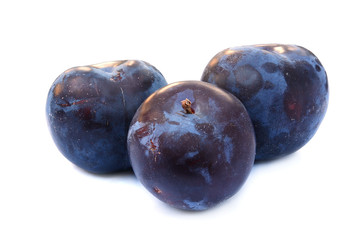 Fresh ripe plum