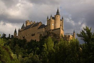 Fototapeta na wymiar Alcazar Segovia