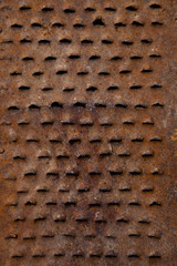 natural aged old rusted grater background