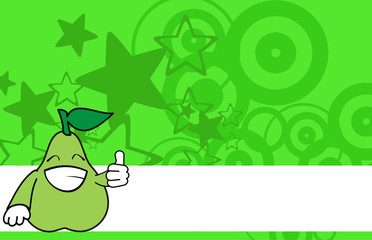 pear cartoon wallpaper